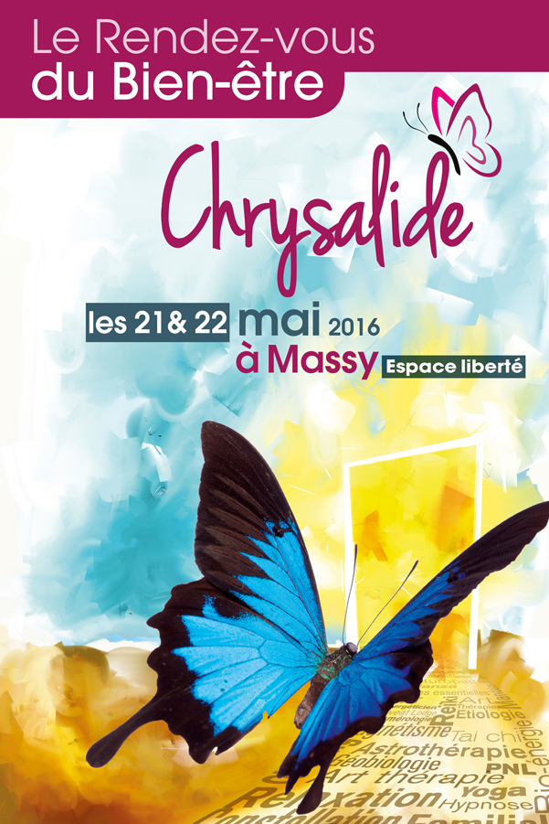 Affiche Salon Chrysalide