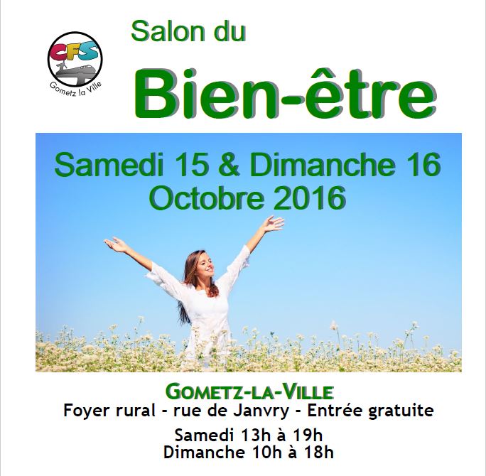 Affiche Salon du Bien etre Gometz